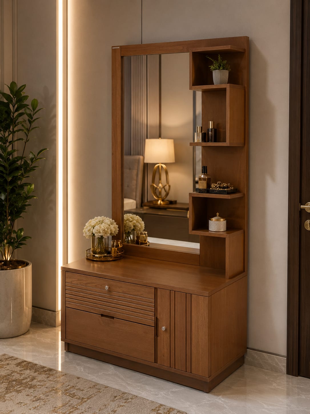 Wooden Dressing Table-EDTH-505
