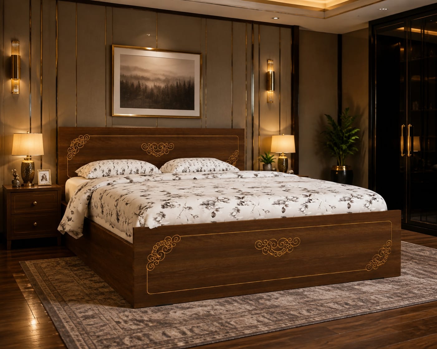 Queen Bed-EBDQH-604
