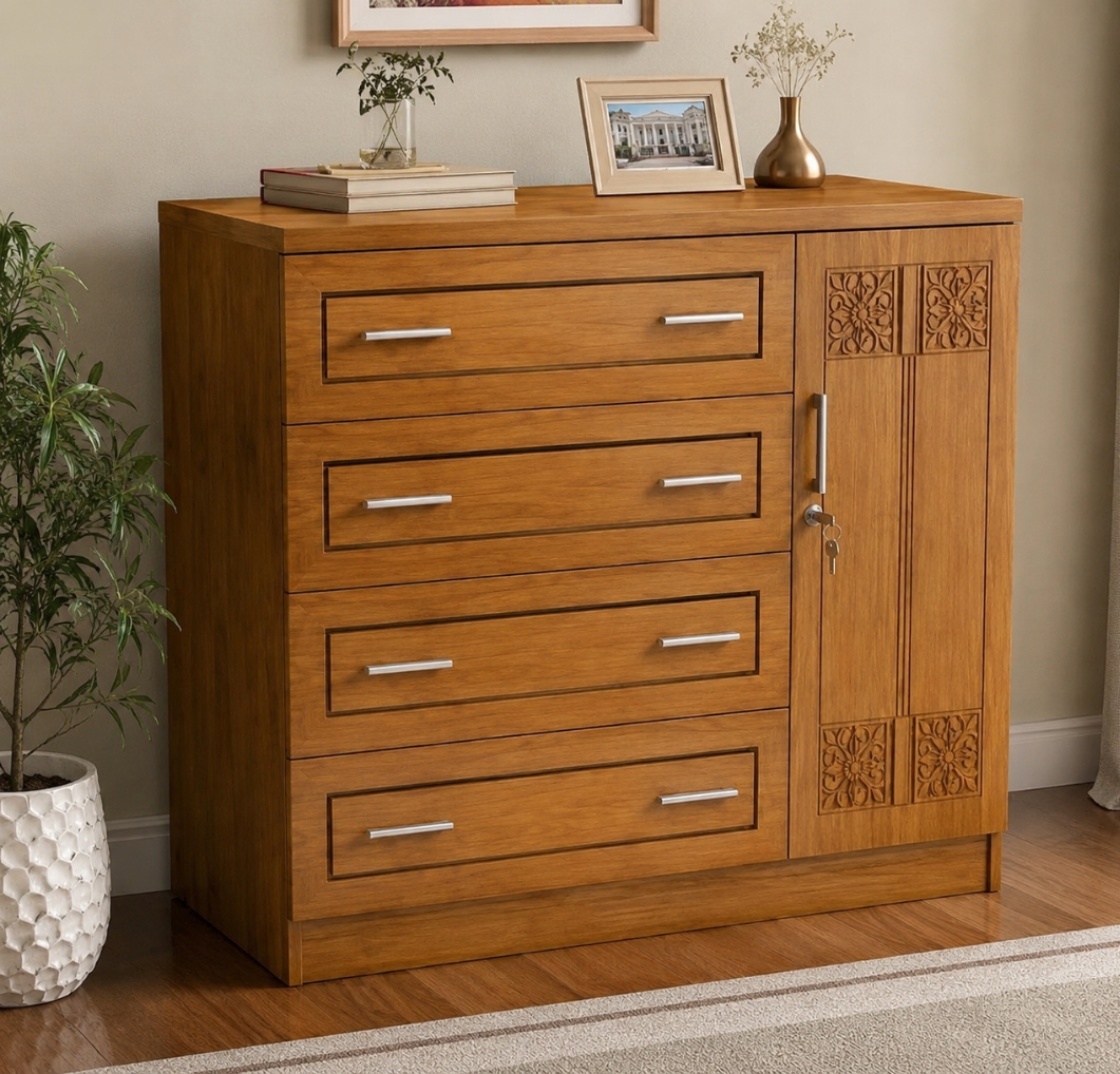 Wooden Waredrobe-EWD-904