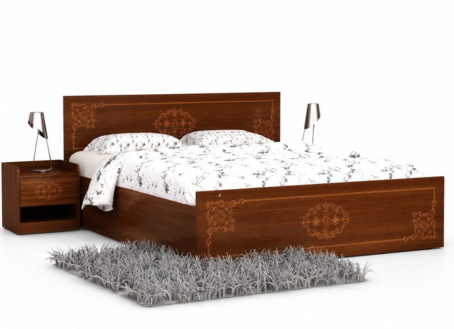 King Bed-EBDQH-607