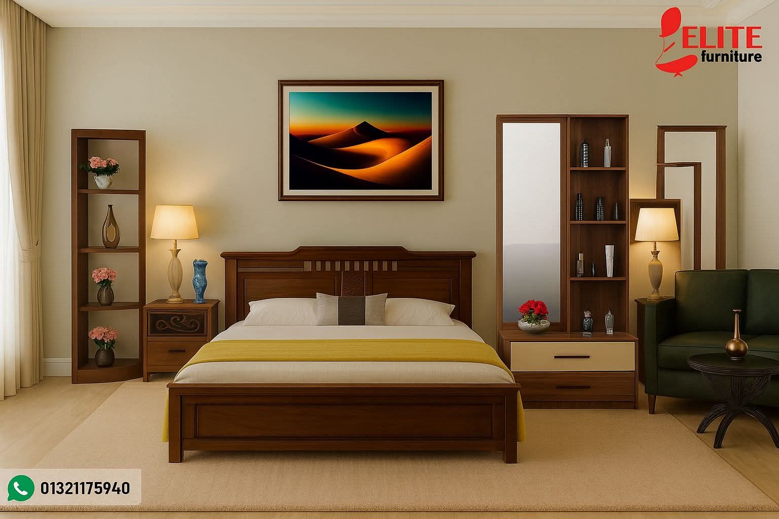 Queen Bed-EBDQH-907