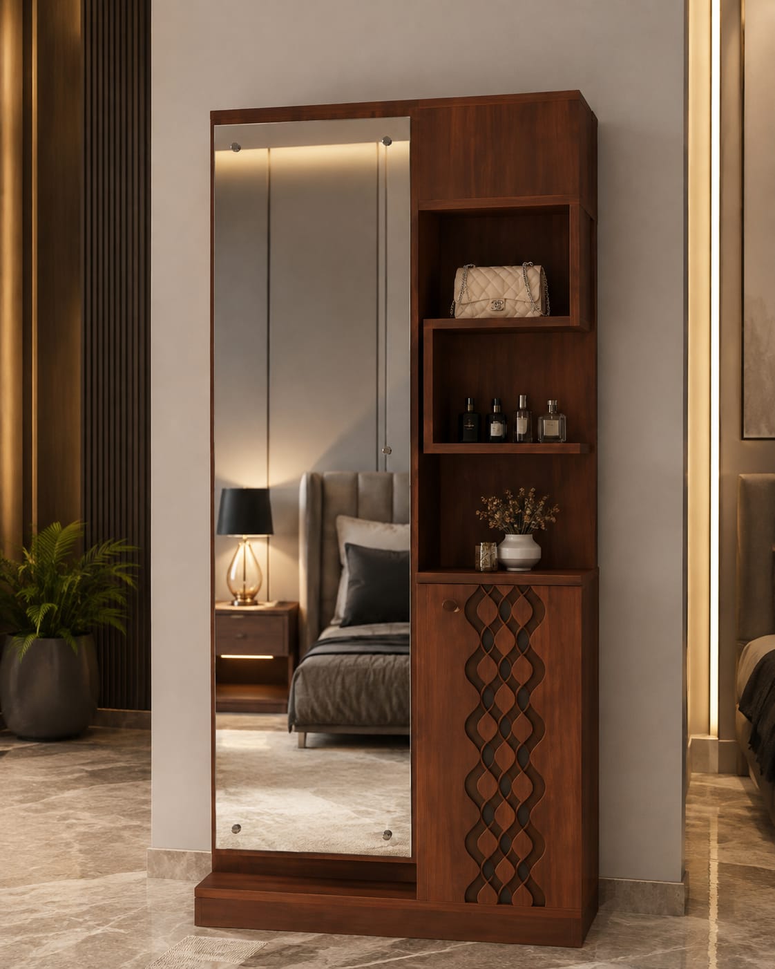 Wooden Dressing Table-EDTH-906